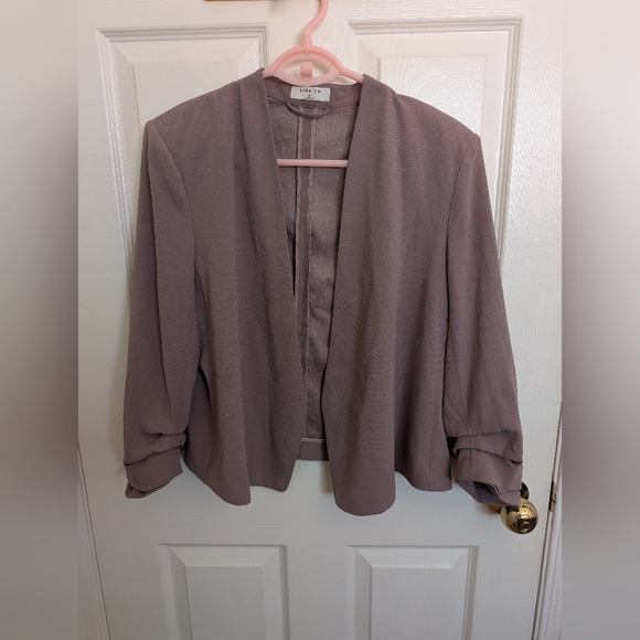 Aritizia Babaton | Mauve Open Front Blazer - Picture 1 of 7